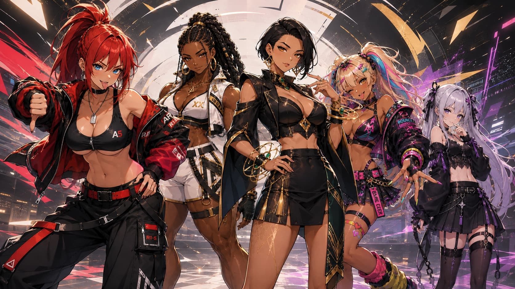 Ash leading the Blade Baes lineup